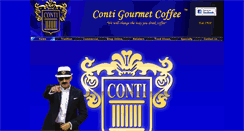 Desktop Screenshot of contigourmetcoffee.com